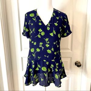 3/$20 Banana Republic floral blouse